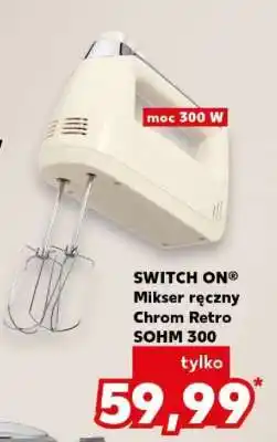Kaufland SWITCH ON Mikser ręczny Chrom Retro SOHM 300 oferta