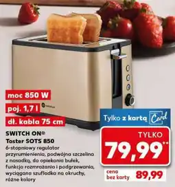Kaufland SWITCH ON Toster SOTS 850 oferta