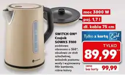Kaufland SWITCH ON Czajnik SOWKS 3100 oferta