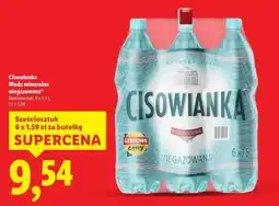 Lidl CISOWIANKA Woda mineralna niegazowana oferta