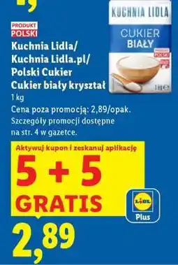 Lidl Kuchnia Lidla/Polski Cukier oferta