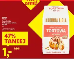 Lidl KUCHNIA LIDLA Mąka pszenna tortowa, typ 450 oferta