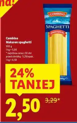 Lidl COMBINO Makaron Spaghetti oferta