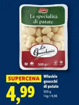 Lidl Włoskie gnocchi di patate oferta