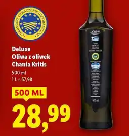 Lidl Deluxe Oliwa z oliwek Chania Kritis oferta