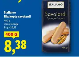 Lidl ITALIAMO Biszkopty savoiardi oferta