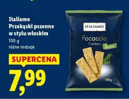 Lidl Italiamo Przekąski pszenne w stylu włoskim oferta