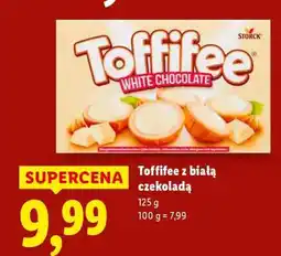 Lidl Toffifee z białą czekoladą oferta
