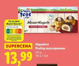 Lidl ALPENFEST Praliny marcepanowe oferta
