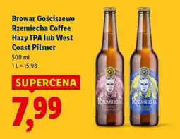 Lidl Browar Gościszewo Rzemiecha Coffee Hazy IPA lub West Coast Pilsner oferta