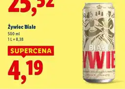 Lidl Żywiec Białe oferta