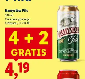 Lidl Namysłów Pils oferta
