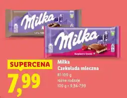 Lidl MILKA Czekolada mleczna oferta