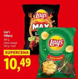 Lidl LAY’S Chipsy oferta