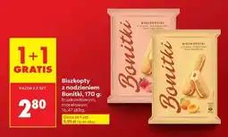 Biedronka Biszkopty z nadzieniem Bonitki, 170 g oferta