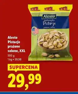 Lidl Alesto Pistacje prażone, solone XXL oferta