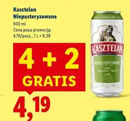 Lidl Kasztelan Niepasteryzowane oferta