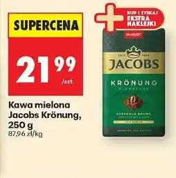 Biedronka Kawa mielona Jacobs Krönung, 250 g oferta