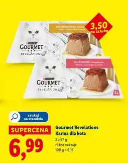 Lidl Gourmet Revelations Karma dla kota oferta