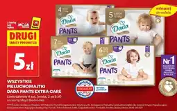 Biedronka WSZYSTKIE PIELUCHOMAJTKI DADA PANTS EXTRA CARE oferta