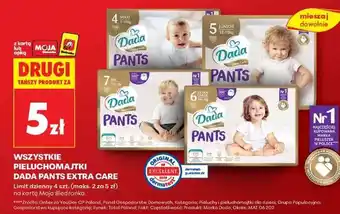 Biedronka WSZYSTKIE PIELUCHOMAJTKI DADA PANTS EXTRA CARE oferta