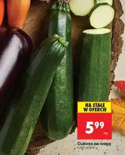 Biedronka Cukinia na wage oferta