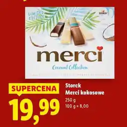Lidl Storck Merci kokosowe oferta