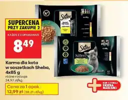 Biedronka Karma dla kota w saszetkach Sheba , 4x85 g oferta