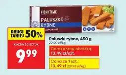 Biedronka Paluszki rybne 450 g oferta