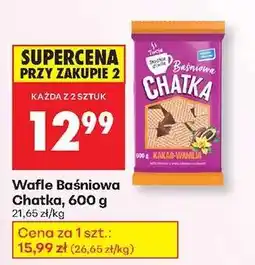Biedronka Wafle Baśniowa Chatka, 600 g oferta