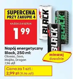 Biedronka Napój energetyczny Black, 250 ml oferta