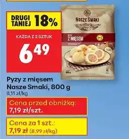 Biedronka Pyzy z mięsem Nasze Smaki, 800 g oferta