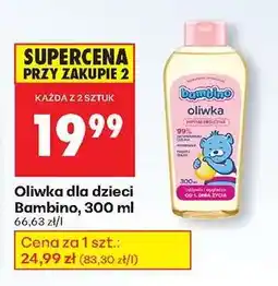 Biedronka Oliwka dla dzieci Bambino, 300 ml oferta