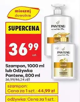 Biedronka Szampon, 1000 ml lub Odżywka Pantene, 800 ml oferta