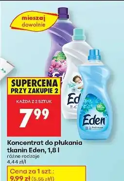 Biedronka Koncentrat do płukania tkanin Eden, 1,8 l oferta