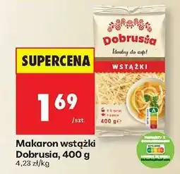Biedronka Makaron wstążki Dobrusia, 400 g oferta