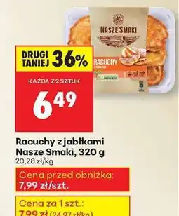 Biedronka Racuchy z jabłkami Nasze Smaki, 320 g oferta