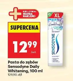 Biedronka PASTA DO ZĘBÓW SENSODYNE DAILY WHITENING, 100 ML oferta
