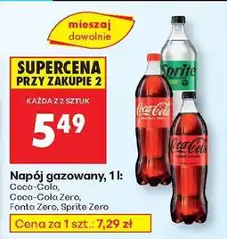 Biedronka Napój gazowany, 1 l oferta