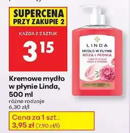 Biedronka Kremowe mydło w płynie Linda, 500 ml oferta