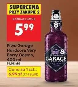 Biedronka Piwo Garage Hardcore Very Berry Cosmo, 400 ml oferta