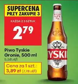 Biedronka Piwo Tyskie Gronie, 500 ml oferta