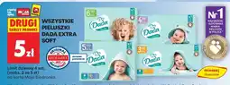 Biedronka WSZYSTKIE PIELUSZKI DADA EXTRA SOFT oferta
