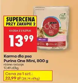 Biedronka Purina One Mini, 800 g oferta