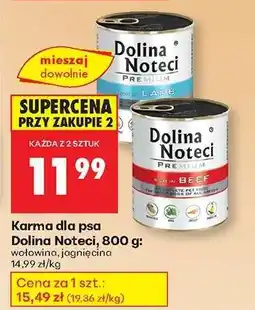 Biedronka Dolina Noteci, 800 g oferta