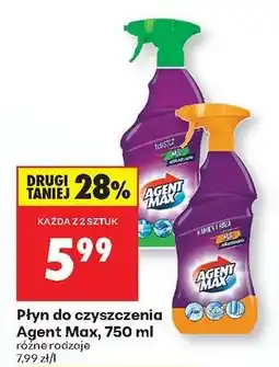 Biedronka Płyn do czyszczenia Agent Max , 750 ml oferta
