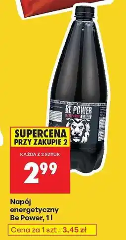 Biedronka Napój energetyczny Be Power , 1l oferta