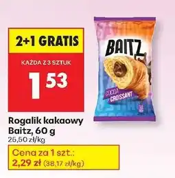 Biedronka Rogalik kakaowy Baitz 60 g oferta