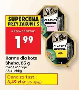Biedronka Karma dla kota Sheba, 85 g oferta