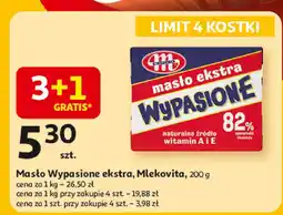 Auchan Masło Wypasione ekstra Mlekovita oferta